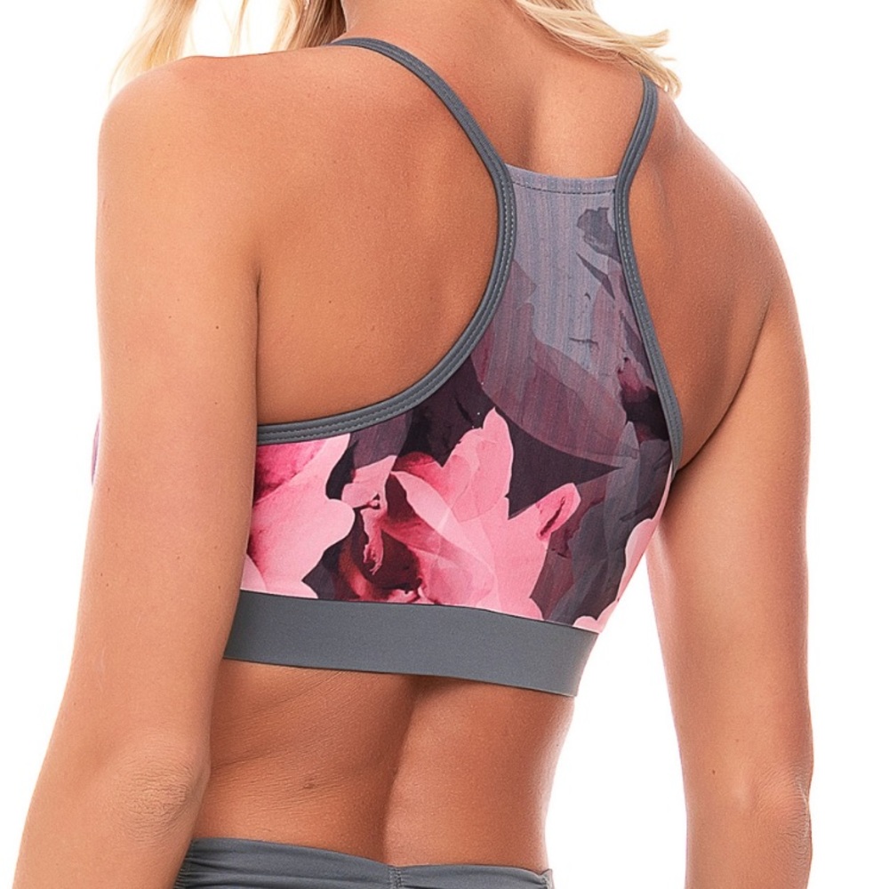 Racerback women’s sports bra